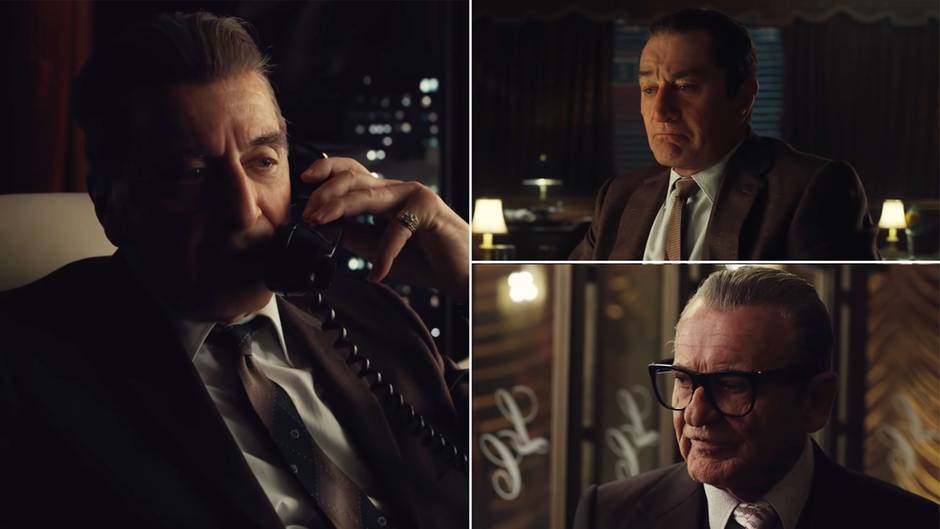 Robert De Niro, Al Pacino und Joe Pesci in "The Irishman"