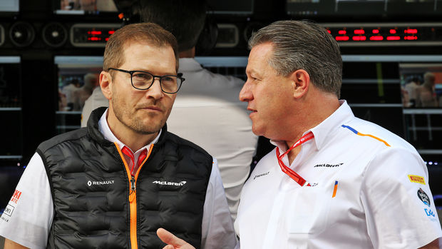Zak Brown & Andreas Seidl - McLaren - F1 - 2019