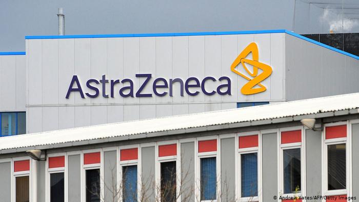 Logo des Pharmakonzerns AstraZenica (Andrew Yates/AFP/Getty Images)