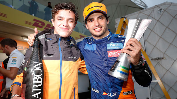 Carlos Sainz & Lando Norris - GP Brasilien 2020