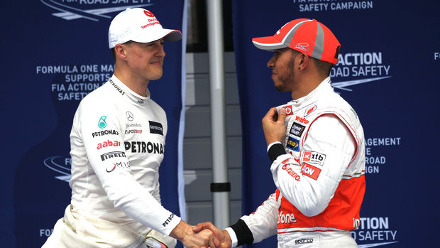 Schumacher & Hamilton - Formel 1 - GP China 2012